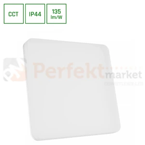 Plafon natynkowy Nymphea Fusion 20/30/40W CCT 230V 120° IP44 330x53mm kwadratowy biały