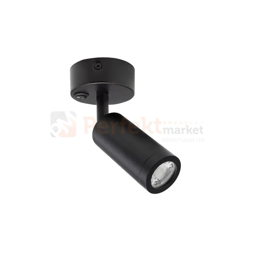 Kinkiet z wyłacznikiem Madara Slim MR11 Switch 1xGU10 230V IP20 36x95x165 czarny perfekt market olsztyn