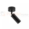 Kinkiet z wyłacznikiem Madara Slim MR11 Switch 1xGU10 230V IP20 36x95x165 czarny perfekt market olsztyn