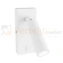 Kinkiet z wyłącznikiem Madara Slim MR11 Switch 1xGU10 230V IP20 140x60x25 biały perfekt market olsztyn