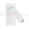 Kinkiet z wyłącznikiem Madara Slim MR11 Switch 1xGU10 230V IP20 140x60x25 biały perfekt market olsztyn