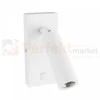 Kinkiet z wyłącznikiem Madara Slim MR11 Switch 1xGU10 230V IP20 140x60x25 biały perfekt market olsztyn