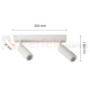 Listwa Madara Slim MR11 2xGU10 230V IP20 260x54x160 biała perfekt market olsztyn