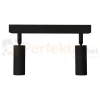 Listwa Madara Slim MR11 2xGU10 230V IP20 260x54x160 czarna perfekt market olsztyn
