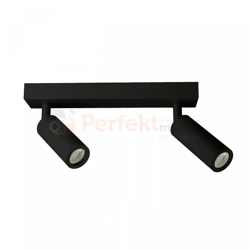 Listwa Madara Slim MR11 2xGU10 230V IP20 260x54x160 czarna perfekt market olsztyn