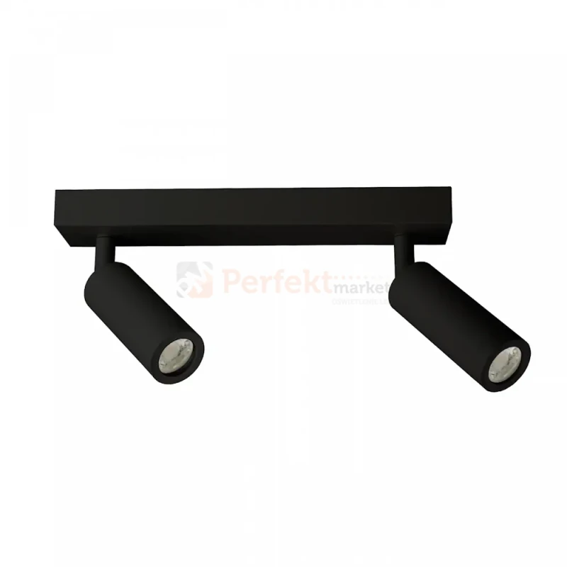 Listwa Madara Slim MR11 2xGU10 230V IP20 260x54x160 czarna perfekt market olsztyn