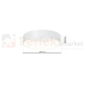Plafon sufitowy LED OHIO 40W 1680lm CCT 2700-3000-4000K IP20 okragły biały perfekt market olsztyn