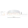 Plafon sufitowy LED OHIO 40W 1680lm CCT 2700-3000-4000K IP20 okragły biały perfekt market olsztyn