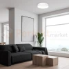 Plafon sufitowy LED OHIO 40W 1680lm CCT 2700-3000-4000K IP20 okragły biały perfekt market olsztyn