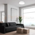 Plafon sufitowy LED OHIO 40W 1680lm CCT 2700-3000-4000K IP20 okragły biały perfekt market olsztyn