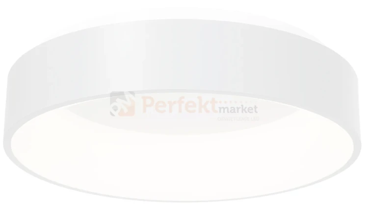 Plafon sufitowy LED OHIO 40W 1680lm CCT 2700-3000-4000K IP20 okragły biały perfekt market olsztyn