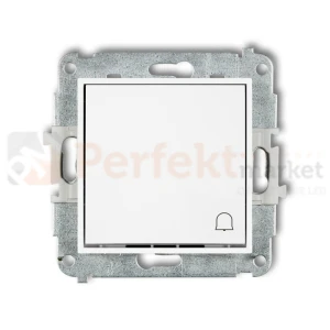 KARLIK MINI łącznik zwierny dzwonek biały MWP-4