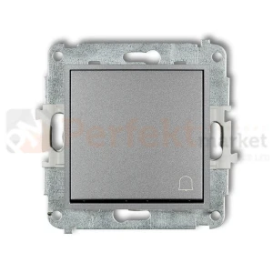 KARLIK MINI łącznik zwierny dzwonek srebrny metalik 7MWP-4