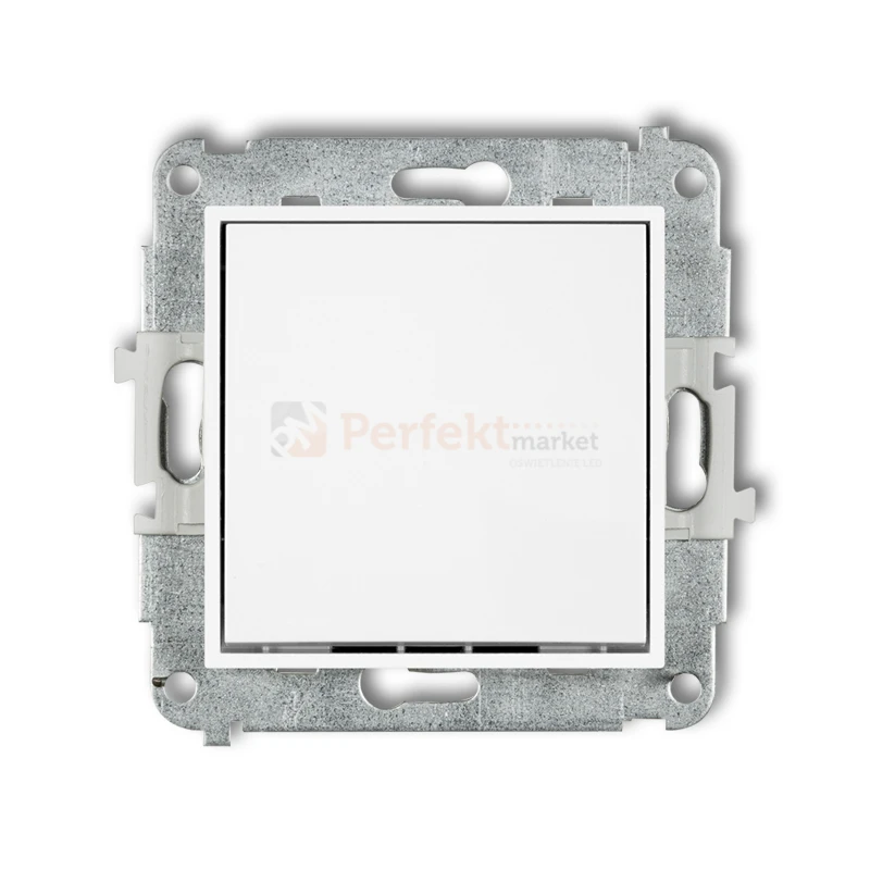 KARLIK MINI łącznik jednobiegunowy biały mat 25MWP-1 perfekt market olsztyn