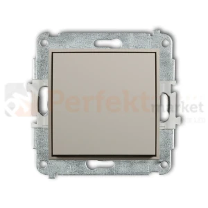 KARLIK MINI łącznik jednobiegunowy taupe 60MWP-1