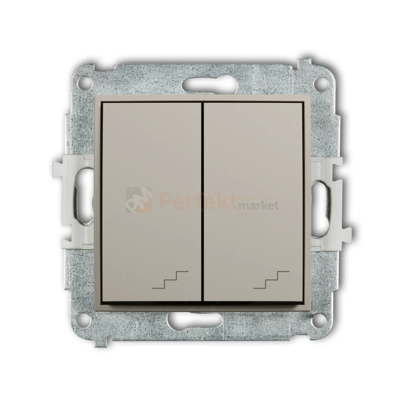 KARLIK MINI łącznik schodowy podwójny taupe 60MWP-33 perfekt market olsztyn