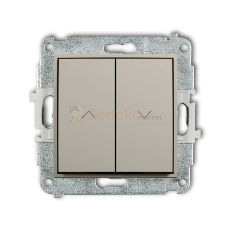 KARLIK MINI łącznik zwierny żaluzjowy taupe 60MWP-8 perfekt market olsztyn