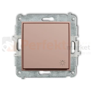 KARLIK MINI łącznik zwierny światło łososiowy 62MWP-5