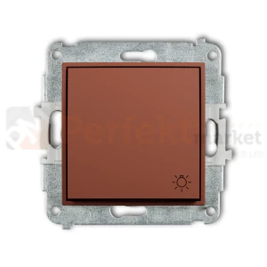 KARLIK MINI łącznik zwierny światło terakota 63MWP-5