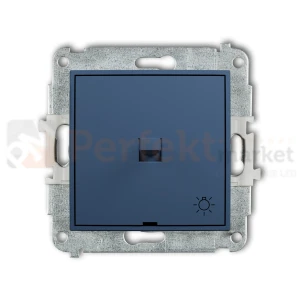 KARLIK MINI łącznik zwierny światło w stylu amerykańskim navy blue 64MWPUS-5
