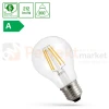 Żarówka LED A60 E27 230V 3,8W 806lm 300° szklana filament PREMIUM A-CLASS perfekt market olsztyn