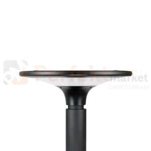 Latarnia solarna parkowa SUNLO 2CCT 2200lm IP65 czarna