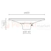 oprawa solarna parkowa SUNLO cct ip65 czarna wymiary.webp