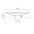 oprawa solarna parkowa SUNLO cct ip65 czarna wymiary.webp