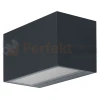 Kinkiet zewnętrzny góra/dół BRICK 14W 600lm IP44 RGBW+ WiFi Smart+ ciemnoszary perfekt market olsztyn