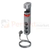 Przedłużacz biurkowy 3G 2P+Z przewód 1,5m H05VV-F 3x1,5mm²  2xUSB-A + 1xUSB+C szary matowy perfekt market olsztyn