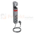 Przedłużacz biurkowy 3G 2P+Z przewód 1,5m H05VV-F 3x1,5mm²  2xUSB-A + 1xUSB+C szary matowy perfekt market olsztyn