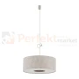 Lampa wisząca CEDRO M jedwabisty szary Nowodvorski 11665 perfekt market olsztyn