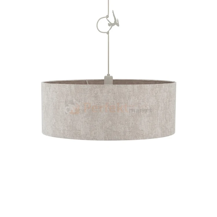 Lampa wisząca CEDRO M jedwabisty szary Nowodvorski 11665 perfekt market olsztyn