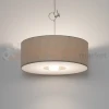 Lampa wisząca CEDRO M jedwabisty szary Nowodvorski 11665 perfekt market olsztyn
