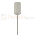 Lampa wisząca CEDRO M jedwabisty szary Nowodvorski 11665 perfekt market olsztyn