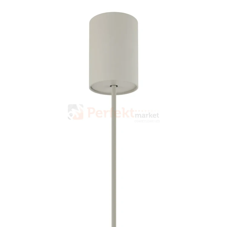 Lampa wisząca CEDRO M jedwabisty szary Nowodvorski 11665 perfekt market olsztyn