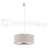 Lampa wisząca CEDRO M jedwabisty szary Nowodvorski 11665 perfekt market olsztyn