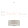 Lampa wisząca CEDRO M jedwabisty szary Nowodvorski 11665 perfekt market olsztyn