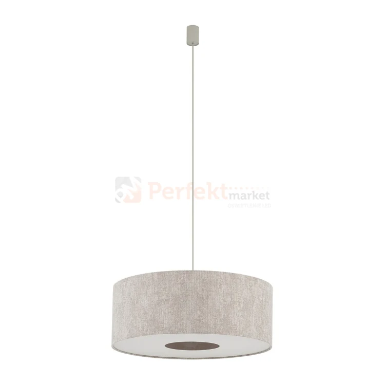Lampa wisząca CEDRO M jedwabisty szary Nowodvorski 11665 perfekt market olsztyn