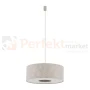 Lampa wisząca CEDRO M jedwabisty szary Nowodvorski 11665 perfekt market olsztyn