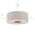 Lampa wisząca CEDRO M jedwabisty szary Nowodvorski 11665 perfekt market olsztyn