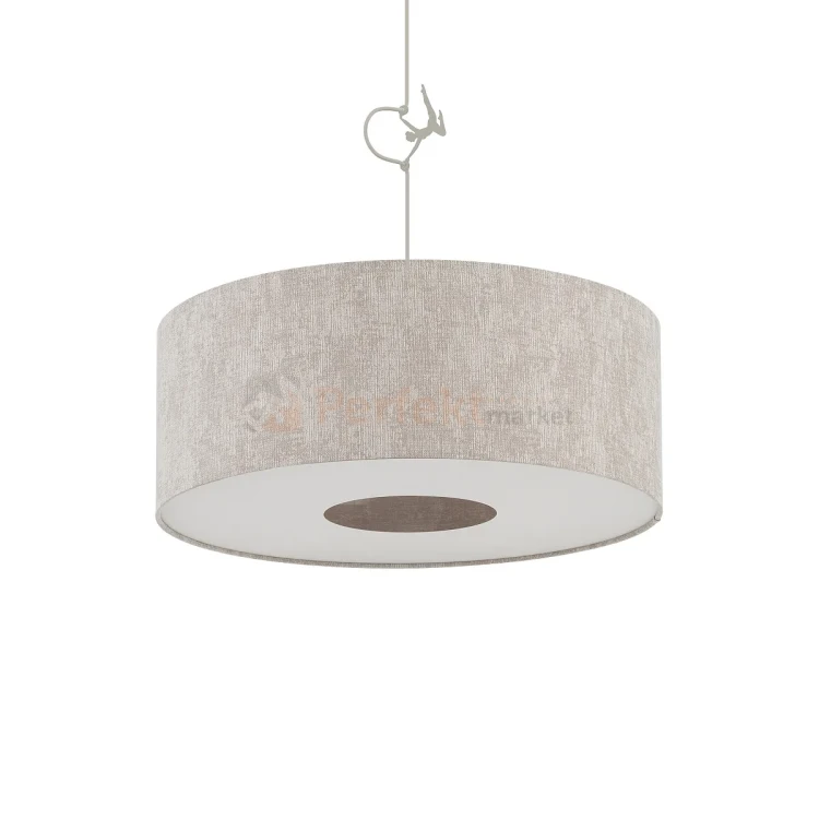 Lampa wisząca CEDRO M jedwabisty szary Nowodvorski 11665 perfekt market olsztyn