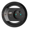 Gniazdo wpuszczane w blat z ładowarką USB przewód 1,4m 1x230V 1xUSB-A + 1xUSB-C 20W czarne ORNO perfekt market olsztyn