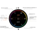 MiBoxer pilot obrotowy KNOB z LCD 1-strefowy RGB+CCT 2,4GHz 4 sceny czarny PERFEKT MARKET OLSZTYN