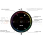 MiBoxer pilot obrotowy KNOB z LCD 1-strefowy RGB+CCT 2,4GHz 4 sceny czarny PERFEKT MARKET OLSZTYN