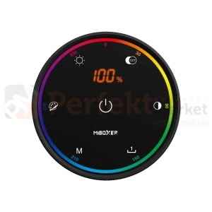 MiBoxer pilot obrotowy KNOB z LCD 1-strefowy RGB+CCT 2,4GHz 4 czarny