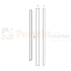 Lampa ścienna zewnętrzna liniowa na elewację 150cm LED WOW II CCT czarna IP54 (4).webp
