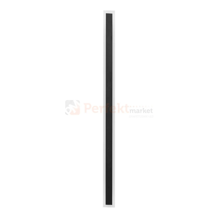 Lampa ścienna zewnętrzna liniowa na elewację 150cm LED WOW II CCT czarna IP54.webp
