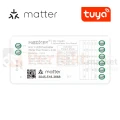 MiBoxer odbiornik strefowy do taśm LED 5w1 MONO/CCT/RGB/RGBW/RGB+CCT max 12A WiFi + Matter + RF 2,4GHz SM5 perfekt market olsztyn