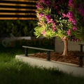 Lampa ogrodowa liniowa hermetyczna LED GARDEN 1m 24V 10W 390lm IP68 IK10 uchwyty 8 cm GRM1 czarna PERFEKT MARKET OLSZTYN
